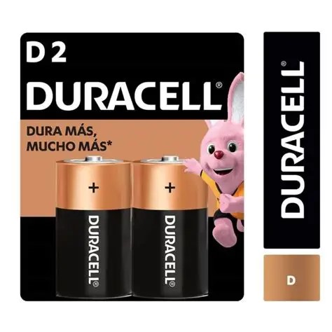 Duracell Pila D X 2
