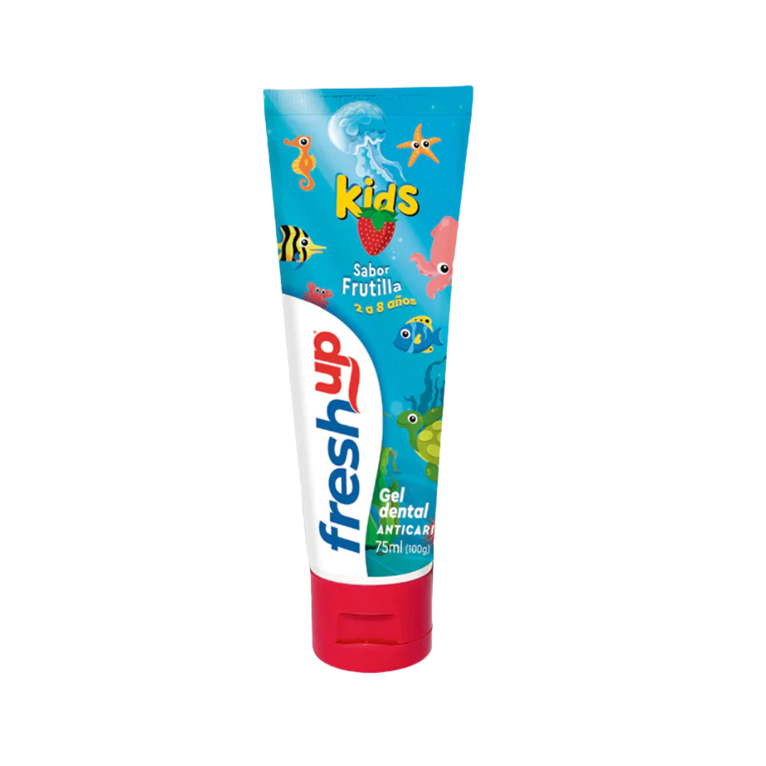 FRESHUP GEL DENTAL KIDS FRUTILLA X 75 ML
