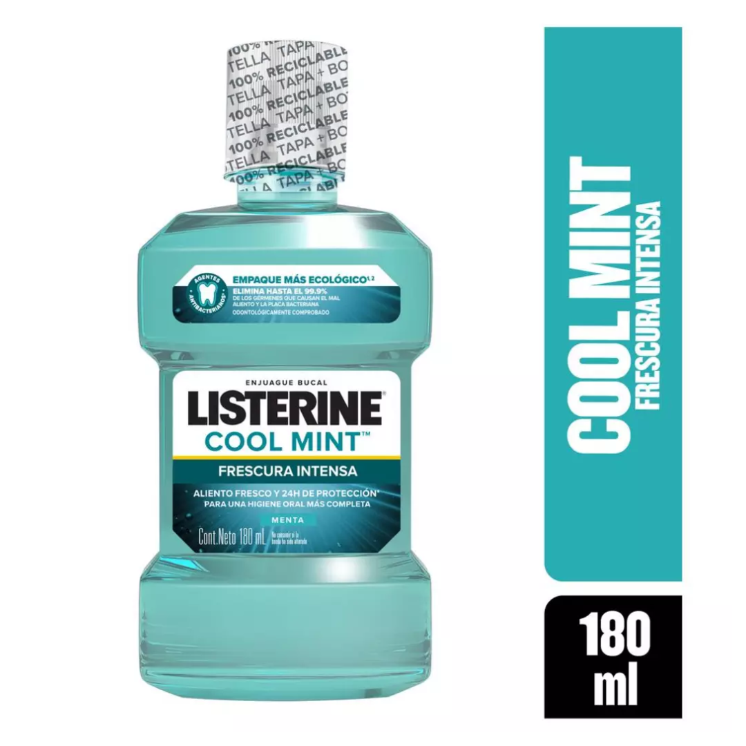 LISTERINE COOL MINT X 180ML