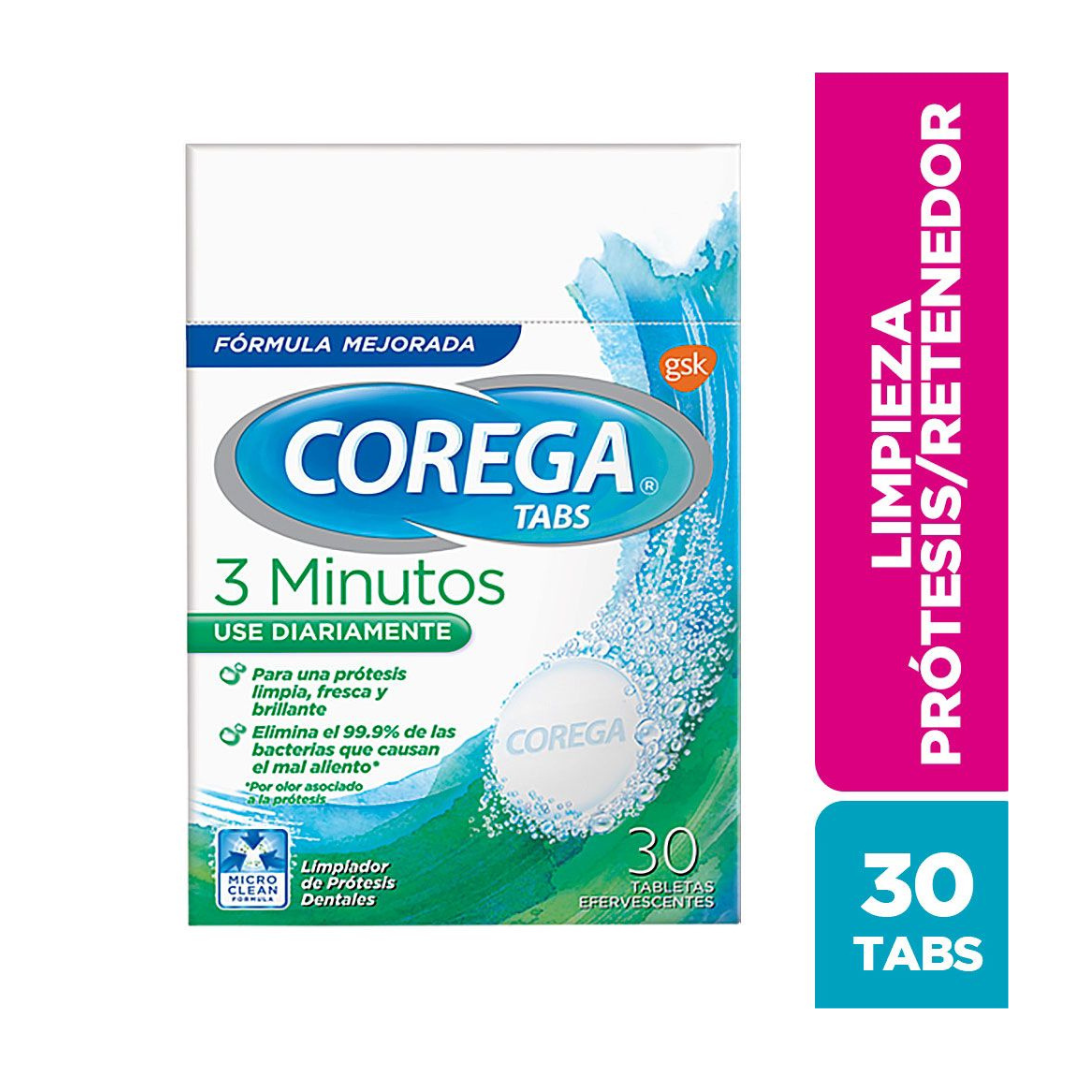 COREGA TABS EFV. 3 MIN. 30