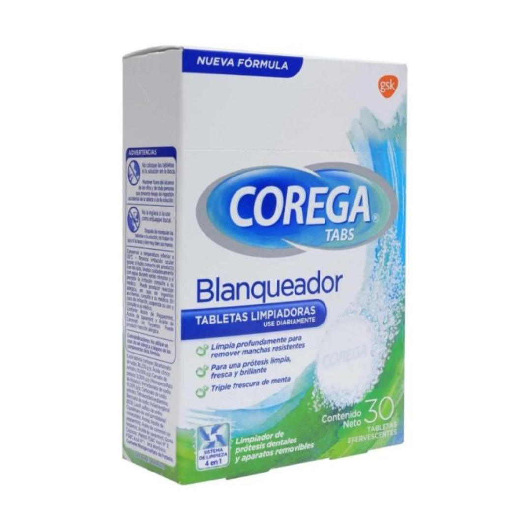 COREGA TABS. WHITENING  X 30