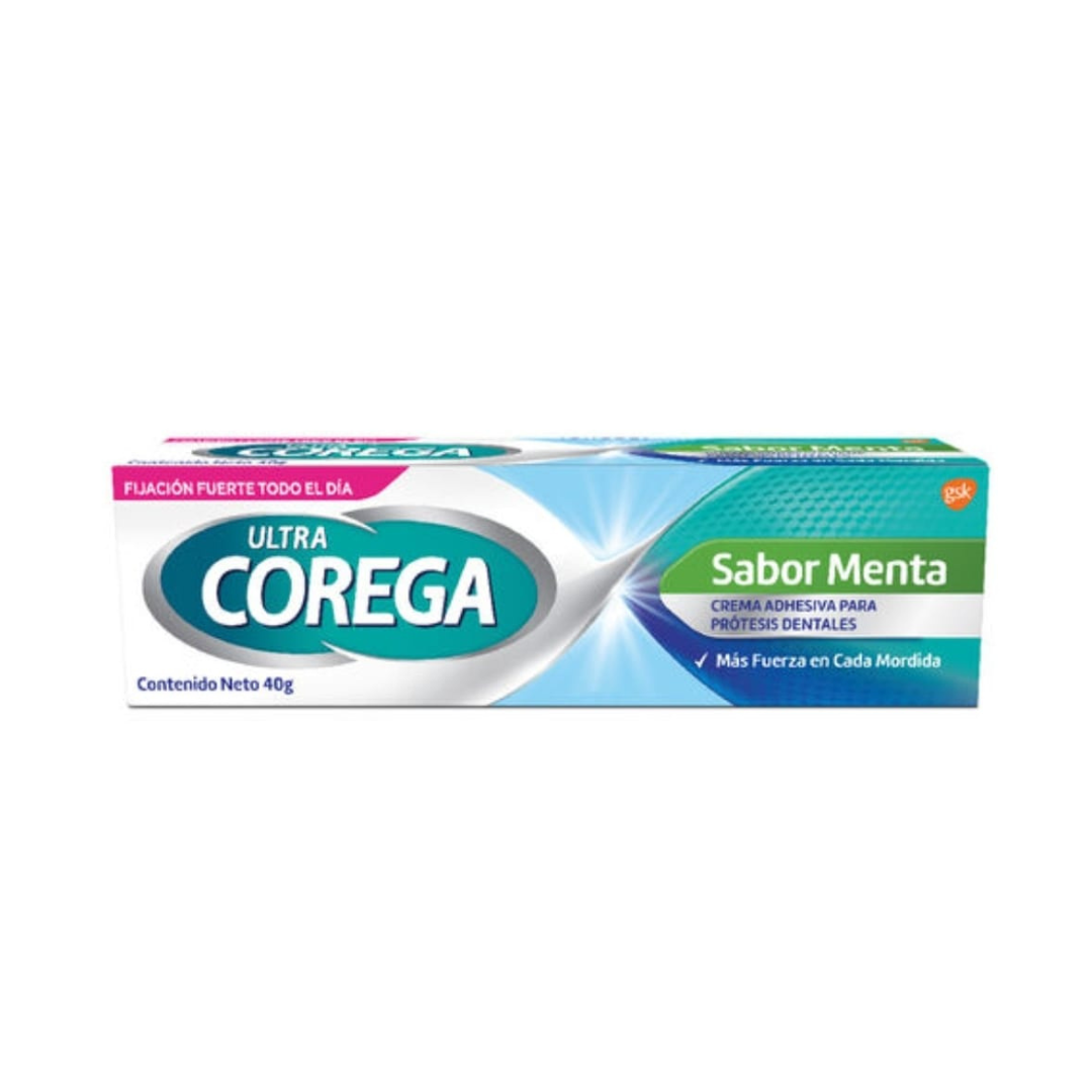 COREGA ULTRA CR. ADH. MENTA. 40