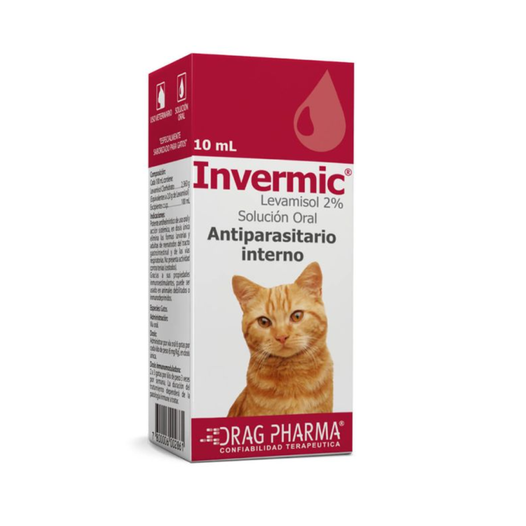 INVERMIC GATOS GTS X 10 ML