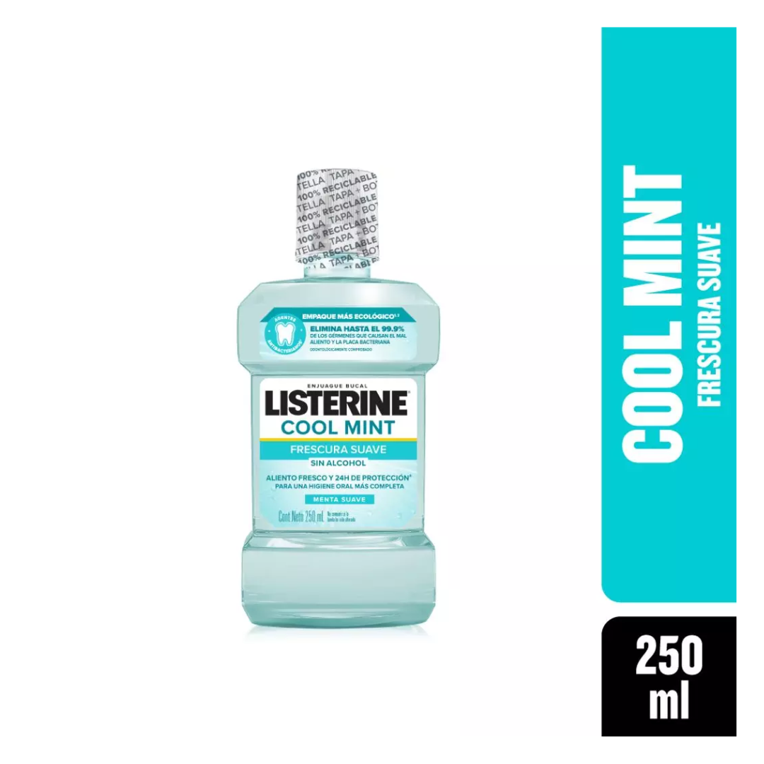 LISTERINE COOL MINT ZERO X 250 ML
