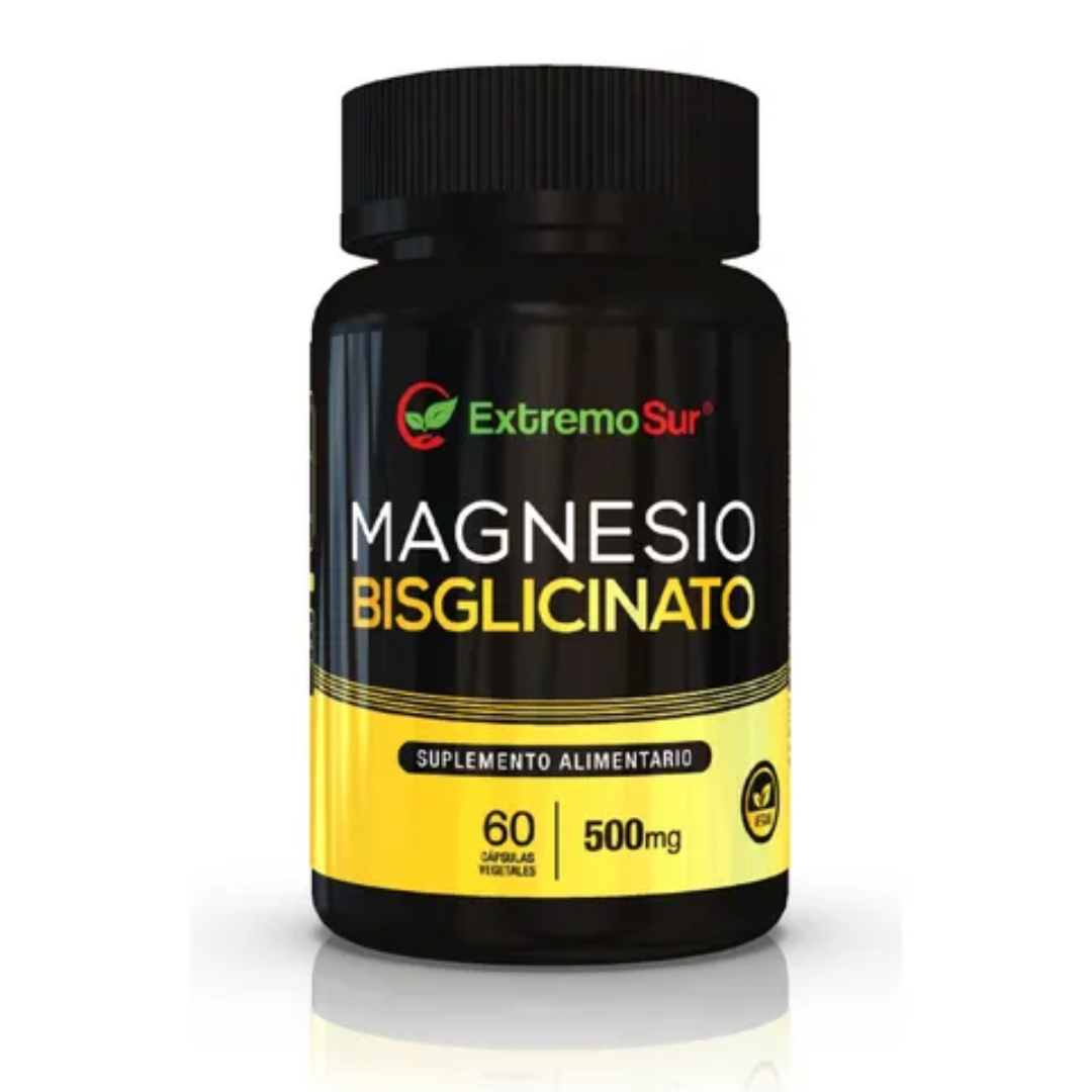Magnesio Bisglicinato 500 mg 60 Capsulas Extremo Sur