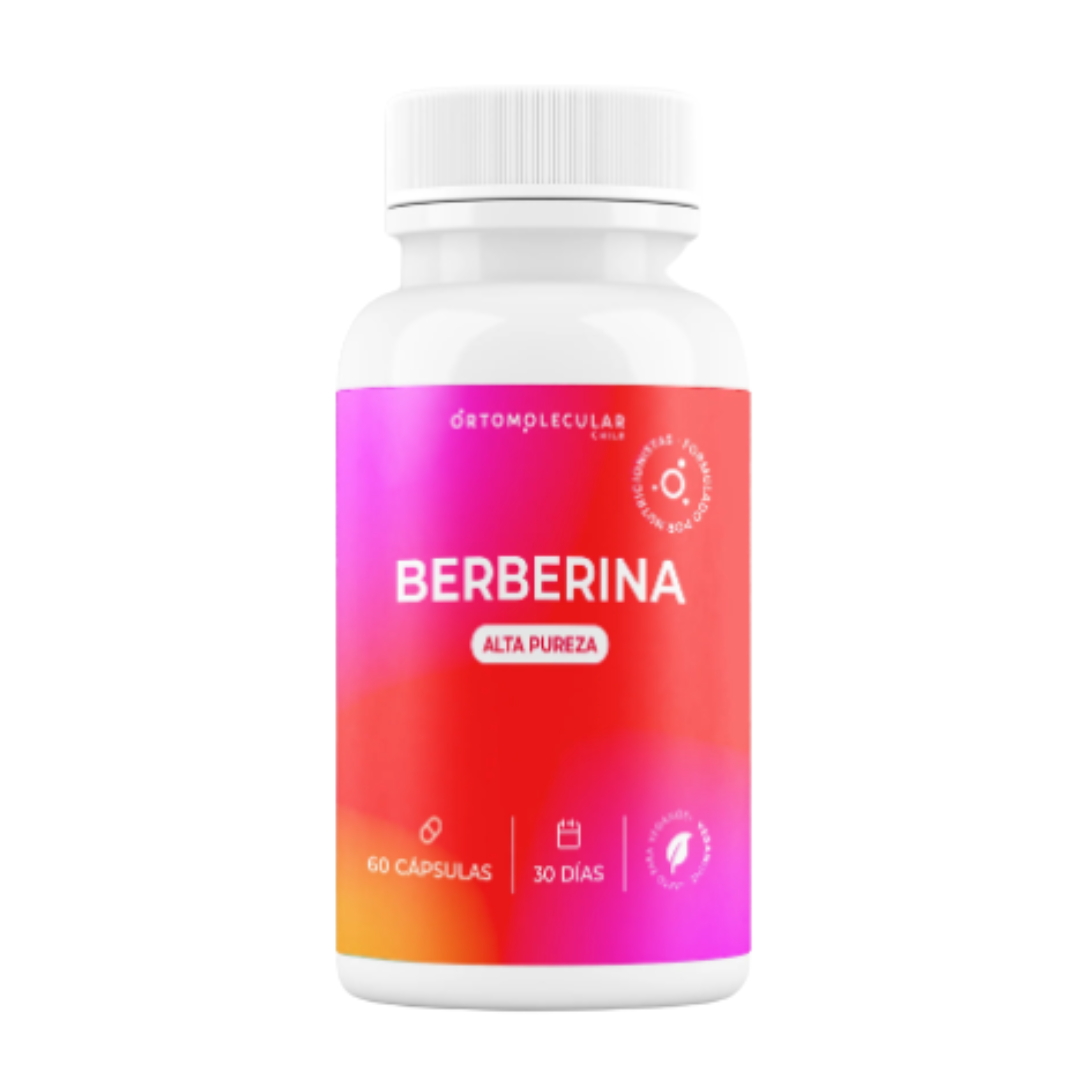 Berberina 500mg 60 Capsulas
