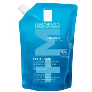 La Roche Posay Effaclar Gel Limpiador Purificante Refill x 400 ml