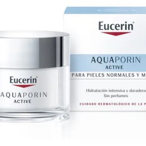 EUCERIN AQUAPORIN CREMA FACIAL PIEL NORMAL A MIXTA X 50 ML