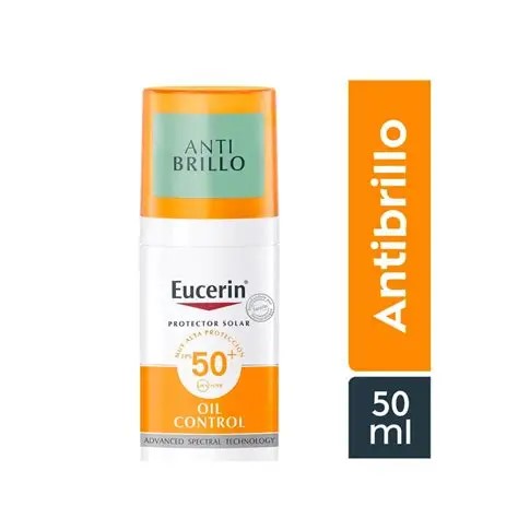 EUCERIN SUN FACE GEL CREMA TOQUE SECO SPF50+ 50 ML (69767)