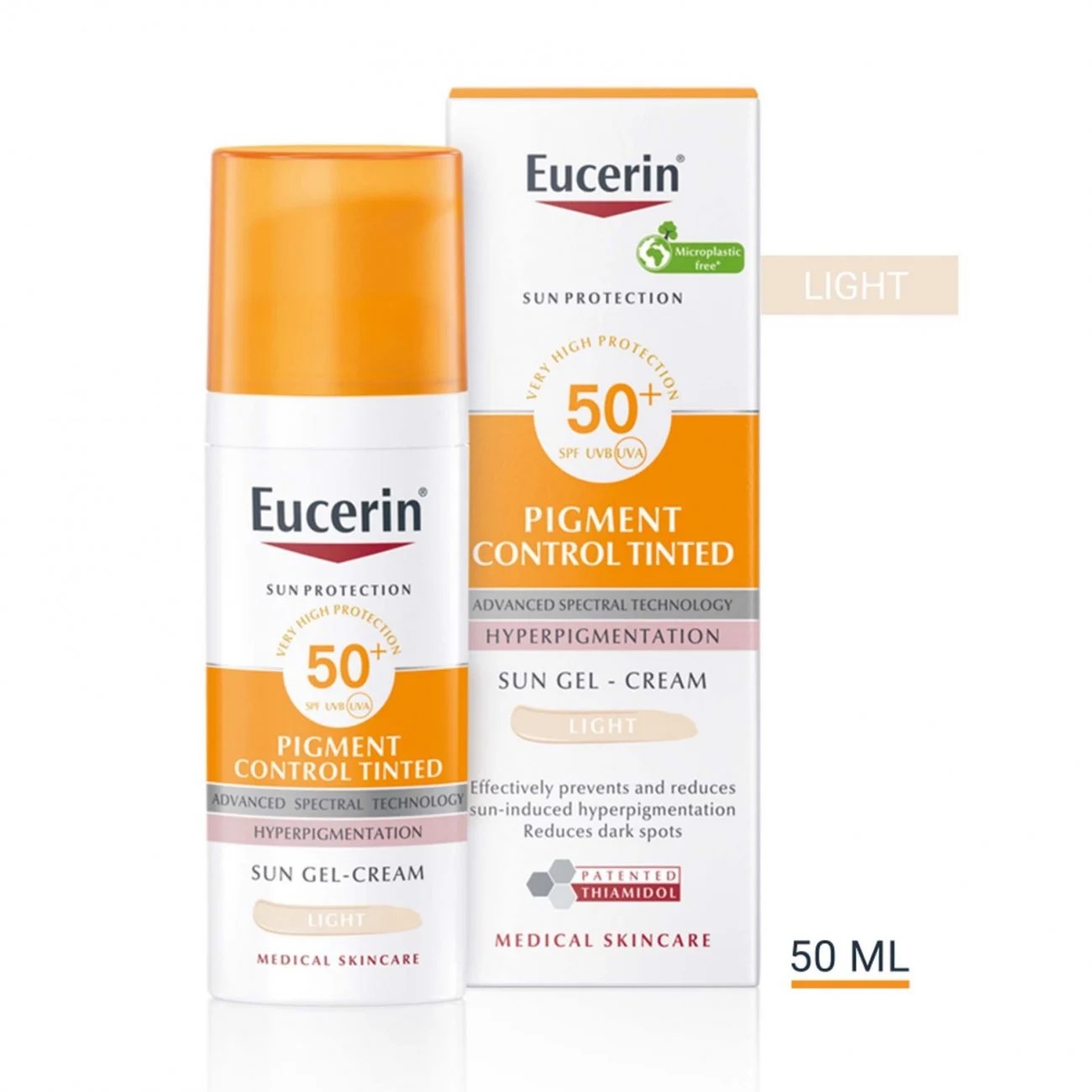EUCERIN SUN PIGMENT CONTROL TINTED LIGTH