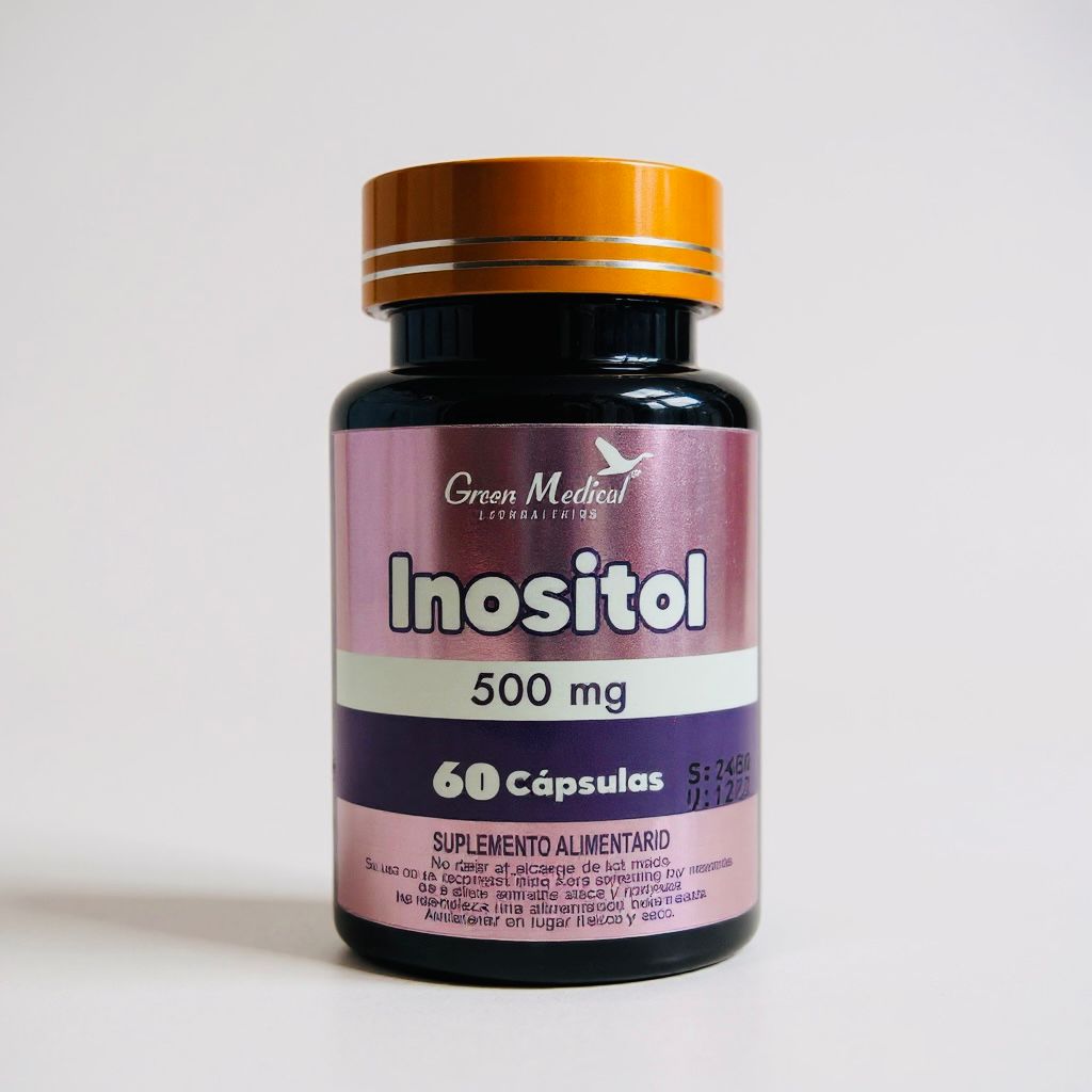 INOSITOL 500 MG CAP X 60 GREEN MEDICAL