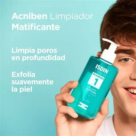 ISDIN ACNIBEN GEL LIMPIADOR MATIFICANTE 400 ML