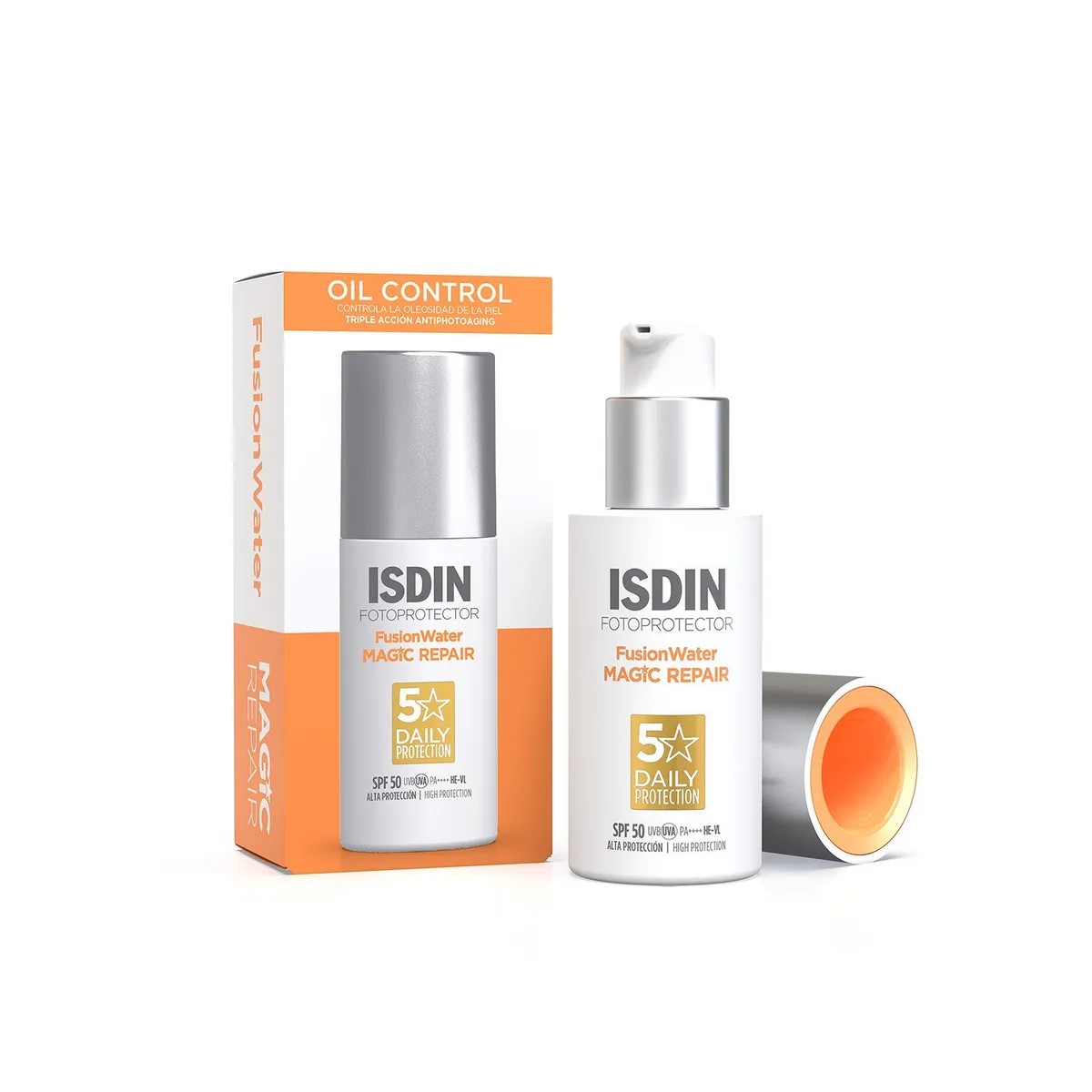 Isdin Fotoprotector Fusion Water Magic Repair Color SPF 50 50ML