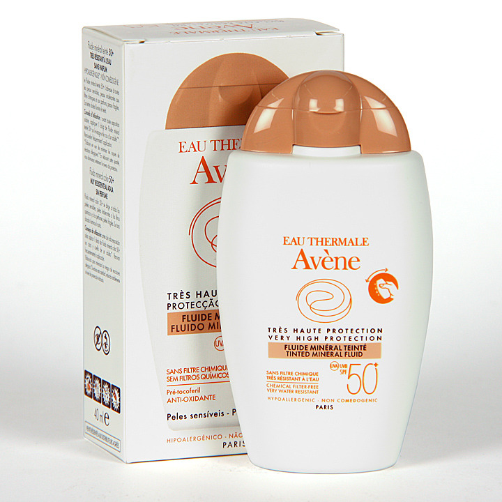 AVENE FLUIDO MINERAL COLOR SPF50+ X 40 ML