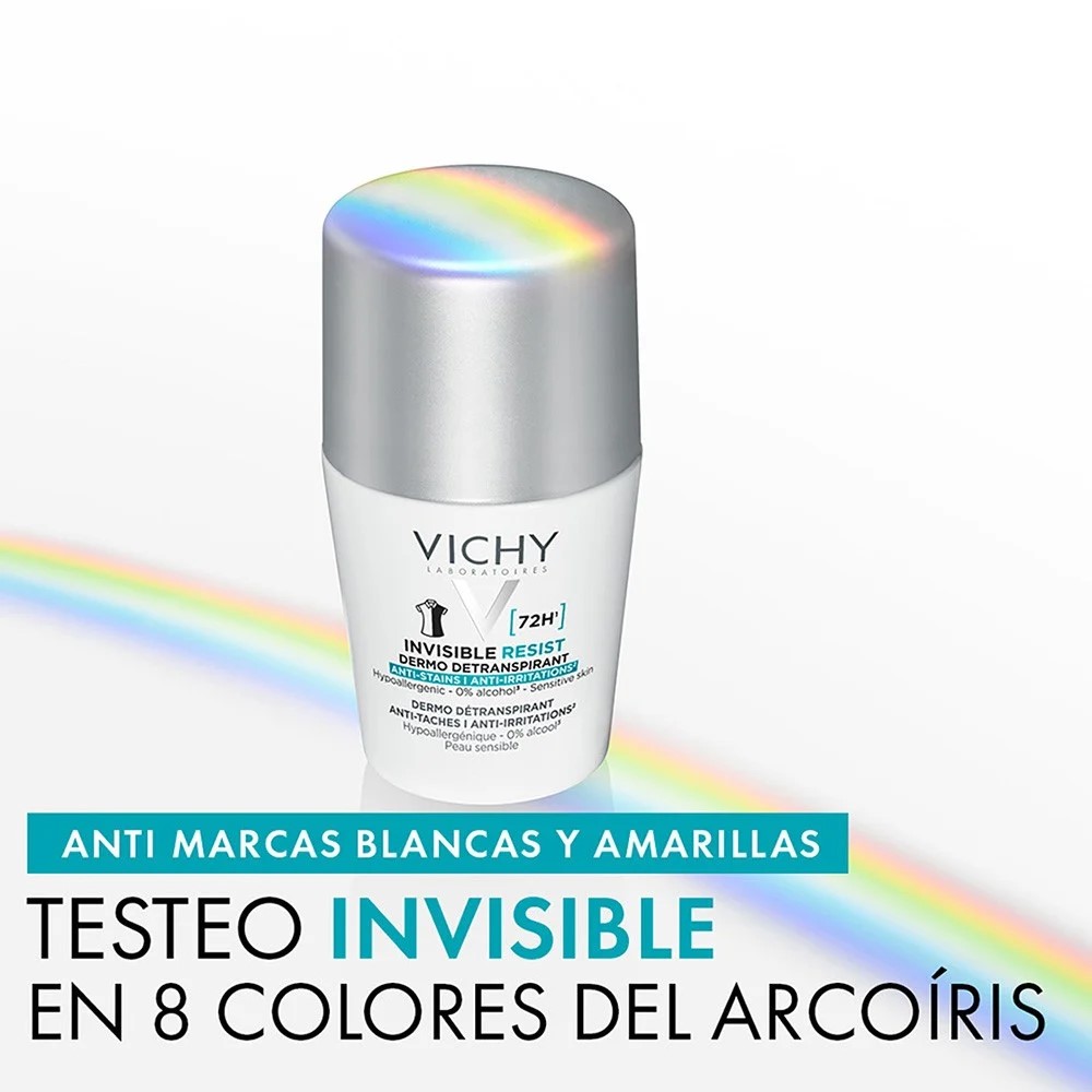VICHY DESODORANTE INVISIBLE RESIST 72HR 50ML