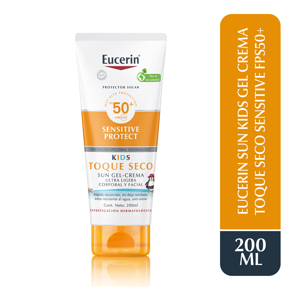 EUCERIN SENSITIVE PROTECT KIDS TOQUE SECO GEL CREMA 400 ML