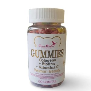 GUMMIES GREEN MEDICAL. COLAG.BIOT.VITC X30