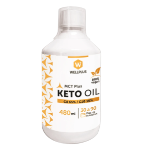 WELLPLUS KETO OIL MCT PLUS 480 ML