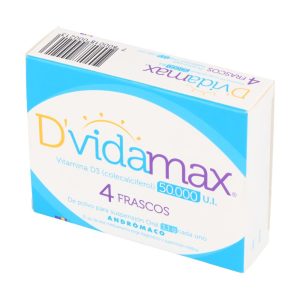DVIDAMAX PVO SUS ORAL 50000 UI X 4 FRASCOS